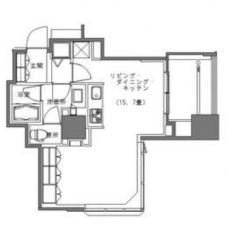 シティタワー池袋ウエストゲートの間取り図