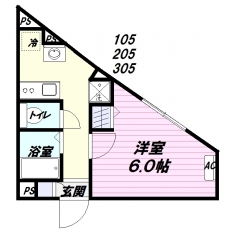 The Garlands（ザ・ガーランズ）の間取り図