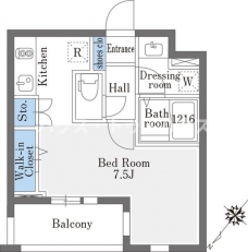 ＬａＤｏｕｃｅｕｒ巣鴨Ｅａｓｔの間取り図