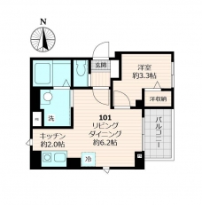 アイヴィレッジの間取り図