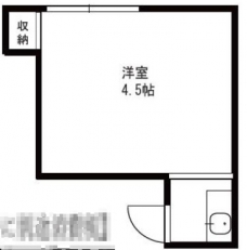 あすかアパートメント赤羽南の間取り図