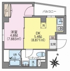 mocaの間取り図