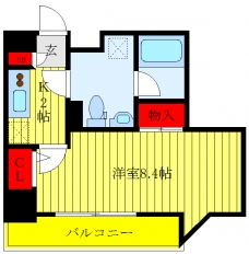 グラントゥルース田端の間取り図
