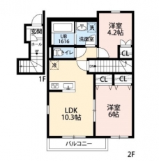 コントレイルⅠの間取り図
