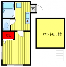 シャトー王子の間取り図