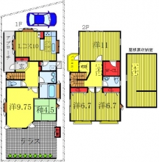 セリシール滝野川Eの間取り図