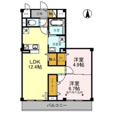 メゾン ド 常盤の間取り図