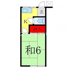 ハイム葵の間取り図