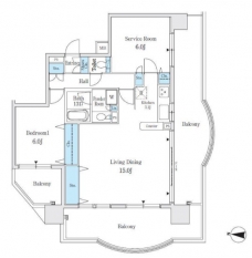 グランヴィル目白の間取り図