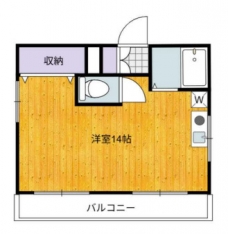 ソレイユ関口の間取り図