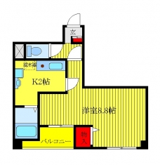 ＭＩＲＡＣＬＥⅢの間取り図