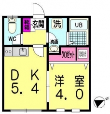 ブランシュール板橋の間取り図