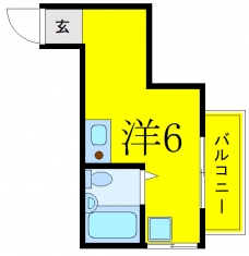 サンヒルズの間取り図
