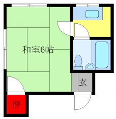 三商ハウスの間取り図