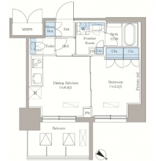 Ｌａ　Ｃｌａｉｒ南浦和の間取り図