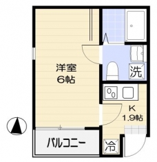 メゾン・アンソレイエの間取り図