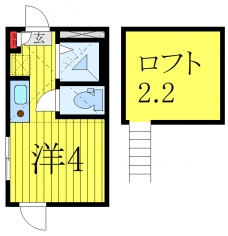 ククリ・ザ・レジデンス池袋の間取り図