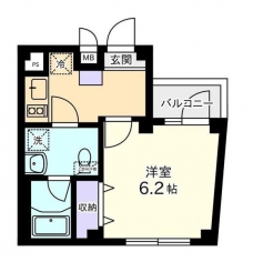 クレシェンド田端の間取り図