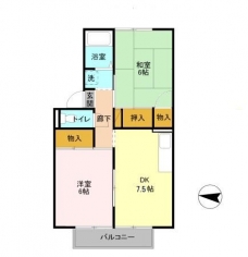 ベルベデーレの間取り図
