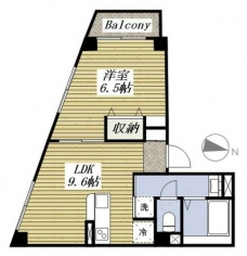 ウィロー板橋本町の間取り図