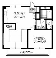 アゼリア・オオクボの間取り図