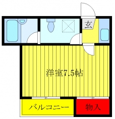プレイス中村の間取り図