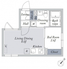 Ｌａ　Ｄｏｕｃｅｕｒ文京大塚EASTの間取り図