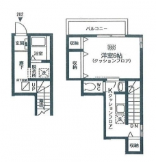 トレス長崎の間取り図