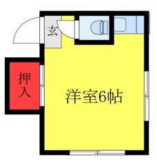 上利ビルの間取り図