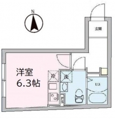 ALBA志茂の間取り図