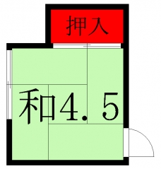 大和荘本館の間取り図