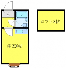 プラザ・ドゥ・モーリスB棟の間取り図