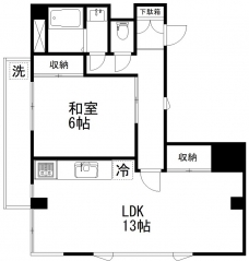 サクラビルの間取り図