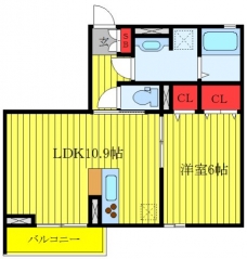 ウェルドの間取り図