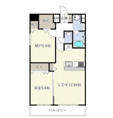 ＴＣＳ北浦和レジデンスの間取り図