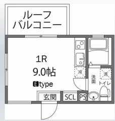 ラヴィージェ赤羽の間取り図