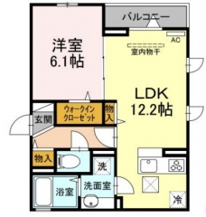 アンジュール小豆沢の間取り図