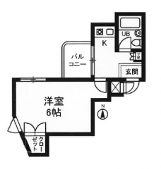 ２１オギサカ志村坂上の間取り図