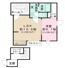 サンコート荒川の間取り図