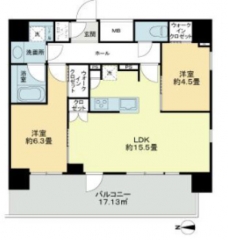 ネベル赤羽の間取り図