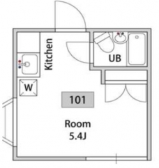 スクエア南長崎の間取り図