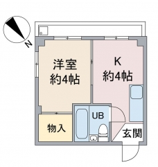 カーサ・クレールの間取り図