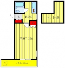 コエル第三ビルの間取り図