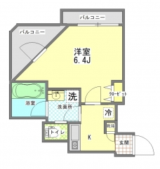 パレス・フォンテーヌの間取り図