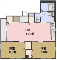 さくらマンションの間取り図