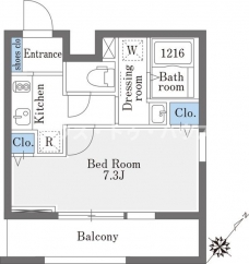 ＬａＤｏｕｃｅｕｒ巣鴨Ｅａｓｔの間取り図