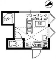 フェリスモーントの間取り図