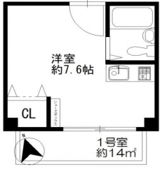 藤井ビルの間取り図