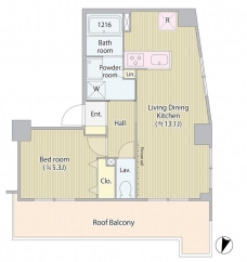 グラススペースの間取り図
