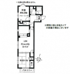 カサグランデ大宮の間取り図